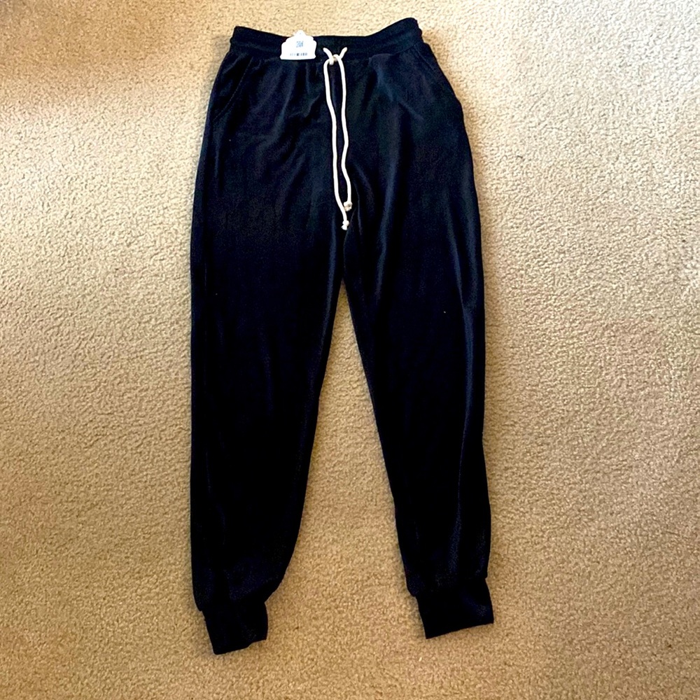 *never worn* small altar’d state velvet joggers